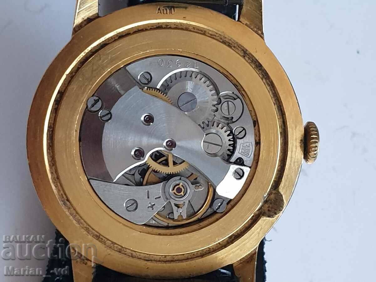 Ceas barbatesc placat cu aur Zaria 17 bijuterii - 6 Ceas barbatesc placat cu aur Zaria 17 bijuterii - 6