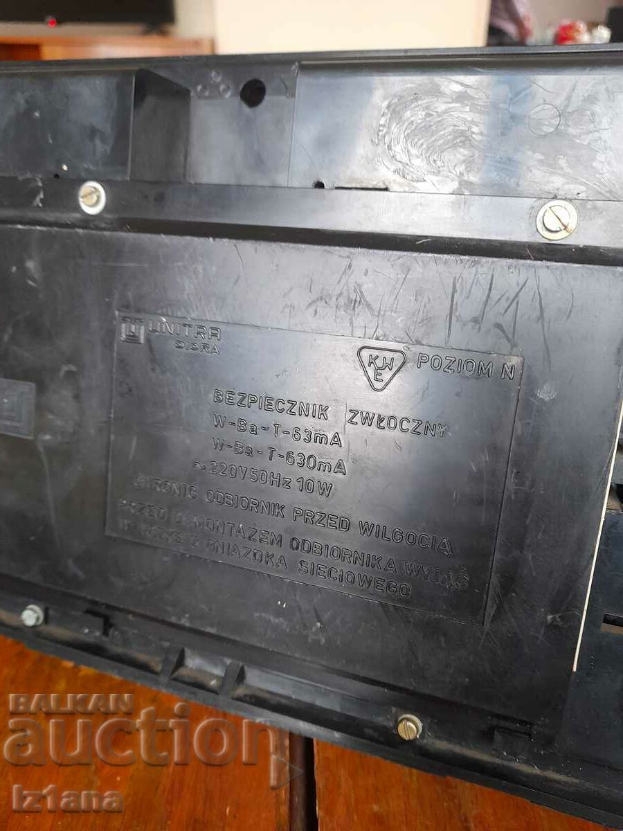 Old radio, Unitra Alba radio receiver - 7 Old radio, Unitra Alba radio receiver - 7