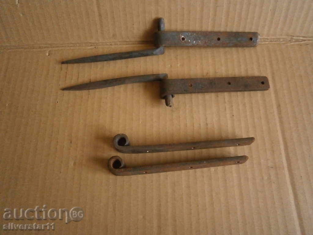 Livrarea LOT forjat balamale din fier Livrarea LOT forjat balamale din fier