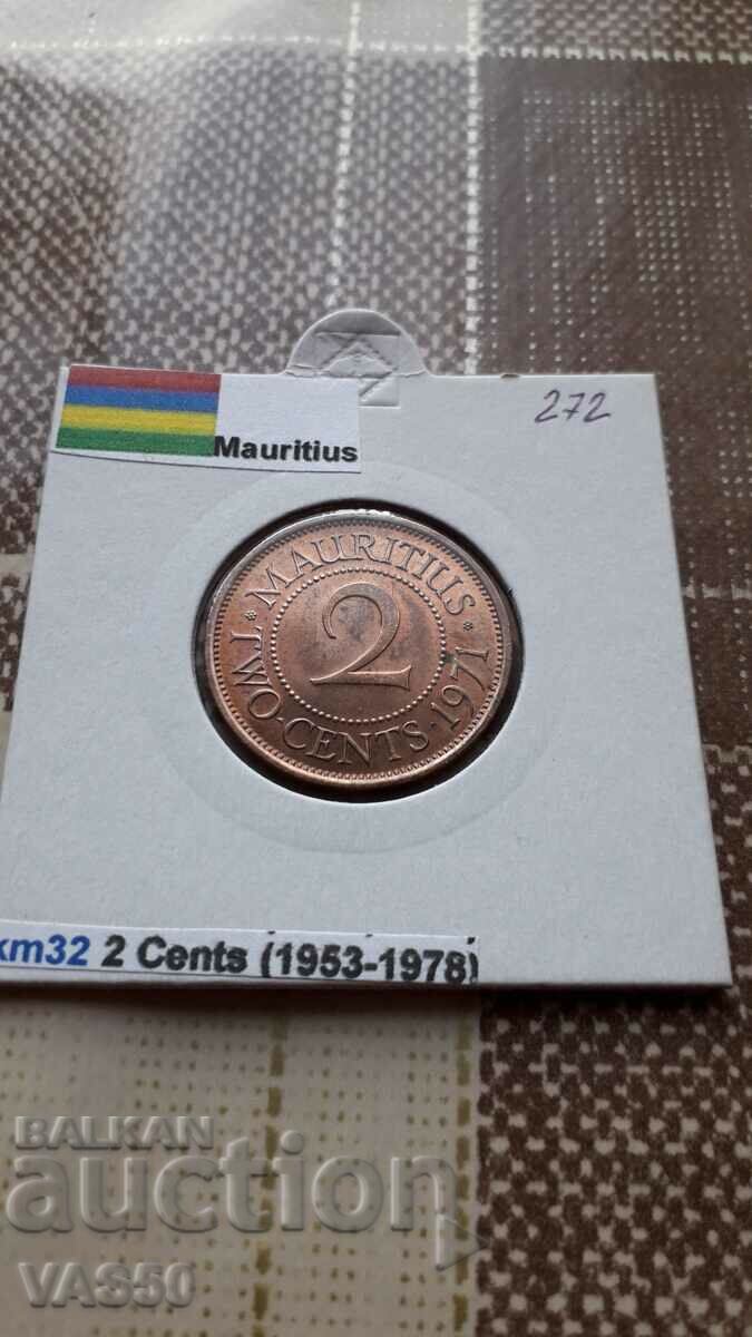 272. MAURITIUS-2c.1971