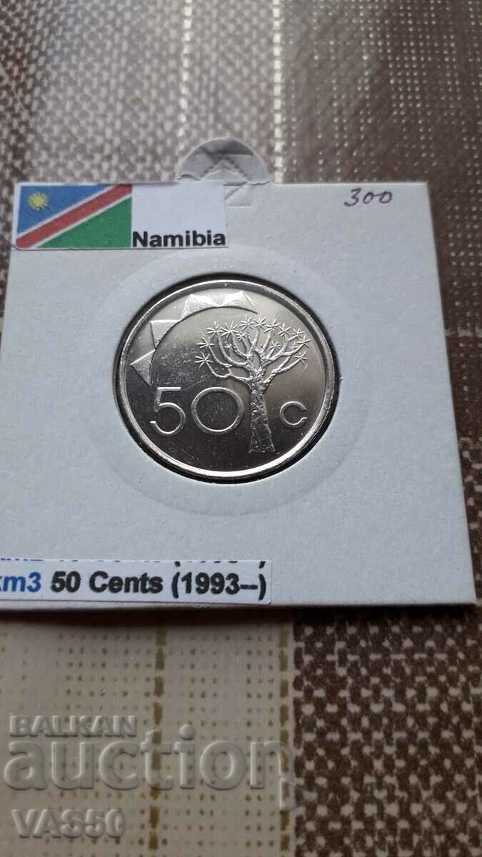 300. NAMIBIA-50c.2010