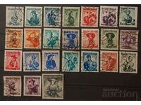 Αυστρία Lot Suits γραμματόσημο