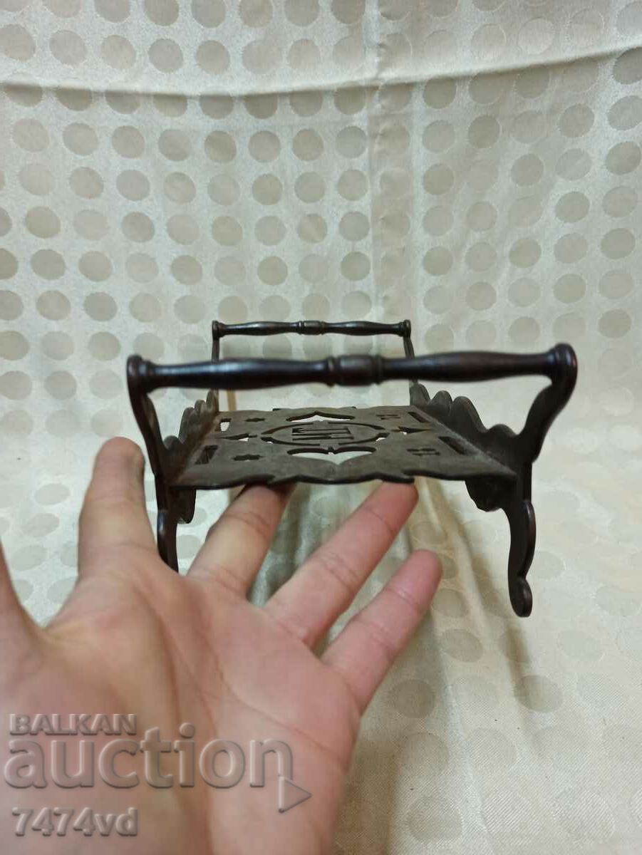 ANTIQUE STAND, PART OF A TRAY, DR-1878 - 6 ANTIQUE STAND, PART OF A TRAY, DR-1878 - 6