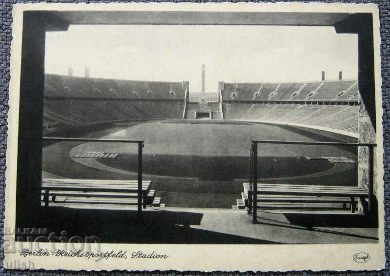 Olympic Games Berlin 1936 stadium postcard Stengel #6