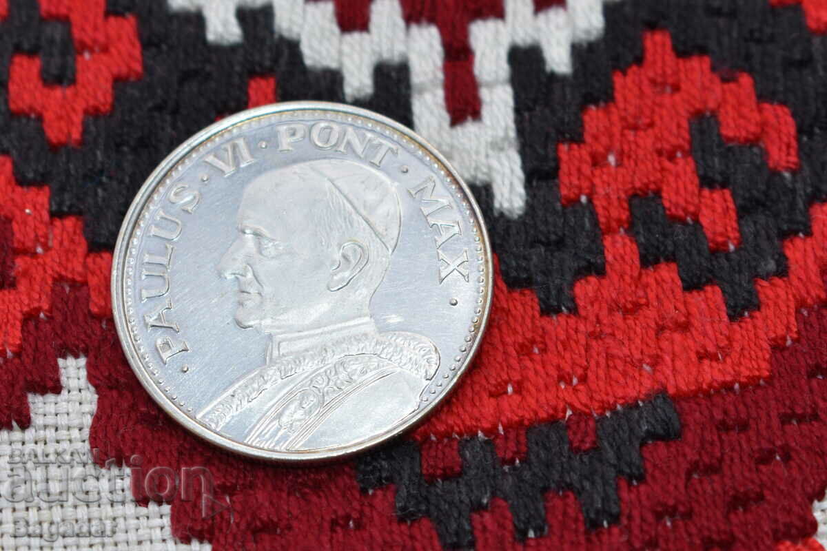 Παράδοση ΠΑΠΑ ΠΑΥΛΟΣ ΣΤ' ΠΑΛΙΟ ΑΣΗΜΕΝΙΟ ΝΟΜΙΣΜΑ / ΜΕΤΑΛΛΙΟ * 1975 * Παράδοση ΠΑΠΑ ΠΑΥΛΟΣ ΣΤ' ΠΑΛΙΟ ΑΣΗΜΕΝΙΟ ΝΟΜΙΣΜΑ / ΜΕΤΑΛΛΙΟ * 1975 *