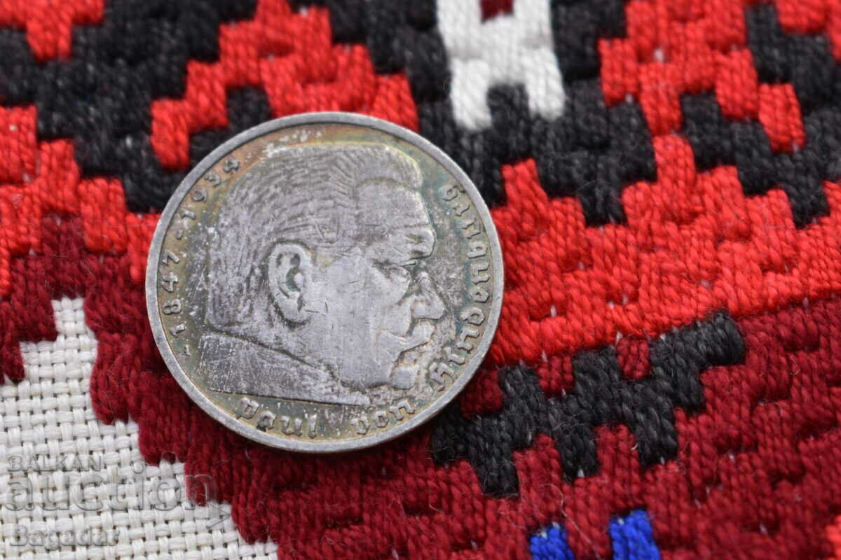 Аукцион Монета 5 марки 1936 Аукцион Монета 5 марки 1936