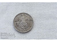 Монета 2 райхсмарки 1937