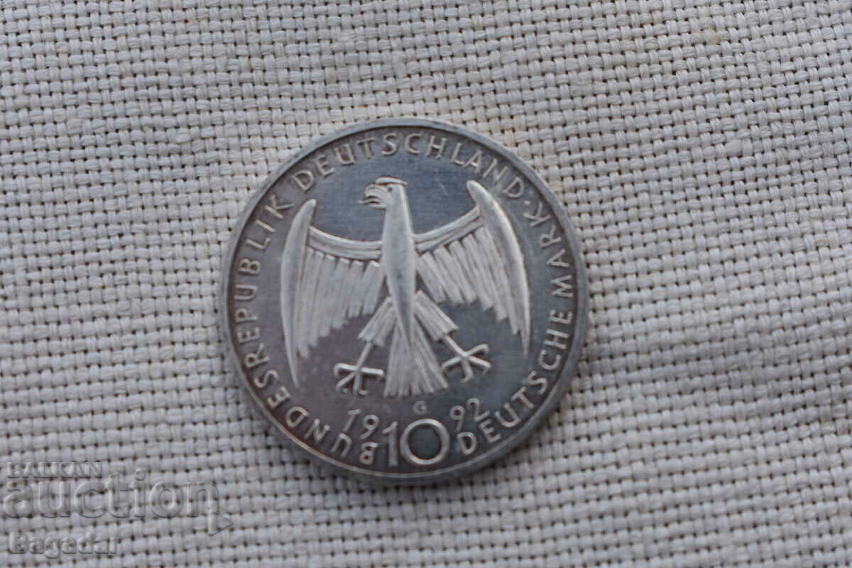 Δημοπρασία Κέρμα 10 μάρκα 1992 Δημοπρασία Κέρμα 10 μάρκα 1992