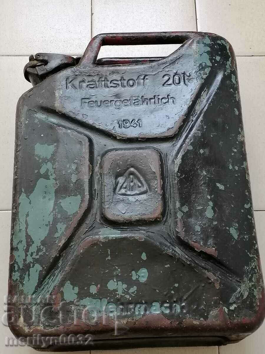 Bidon de combustibil german 1941 an Wehrmacht puternic