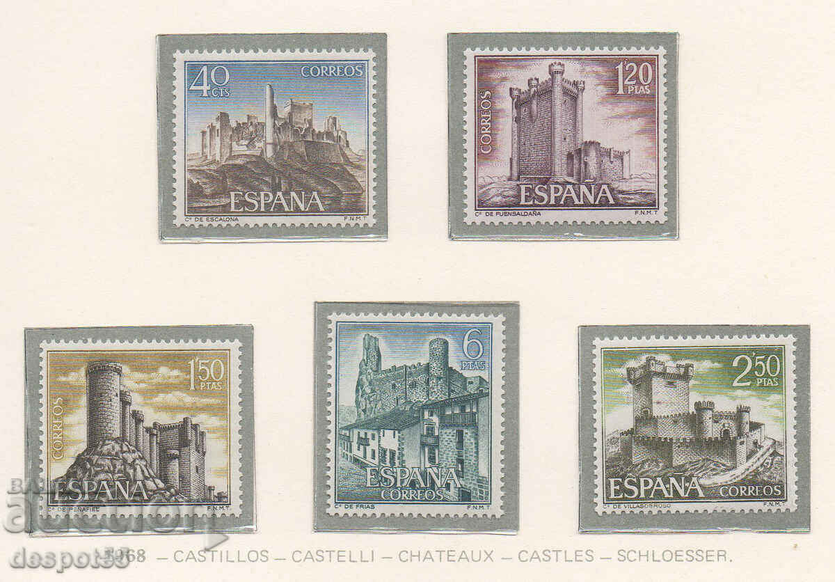 1968. Spain. Fortresses.