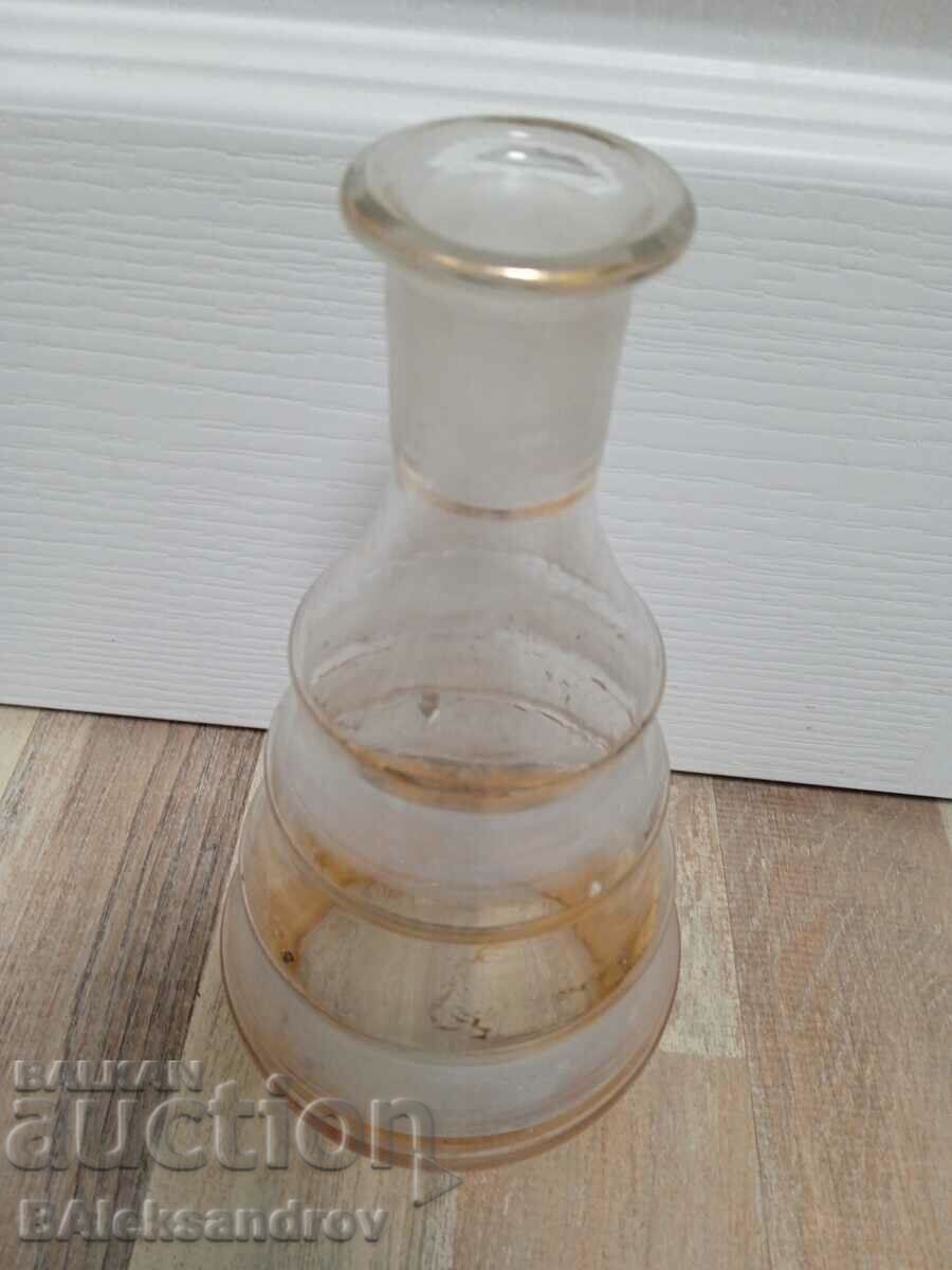 Old soca liquor bottle without cap with price 3.50 BGN | € 1.79