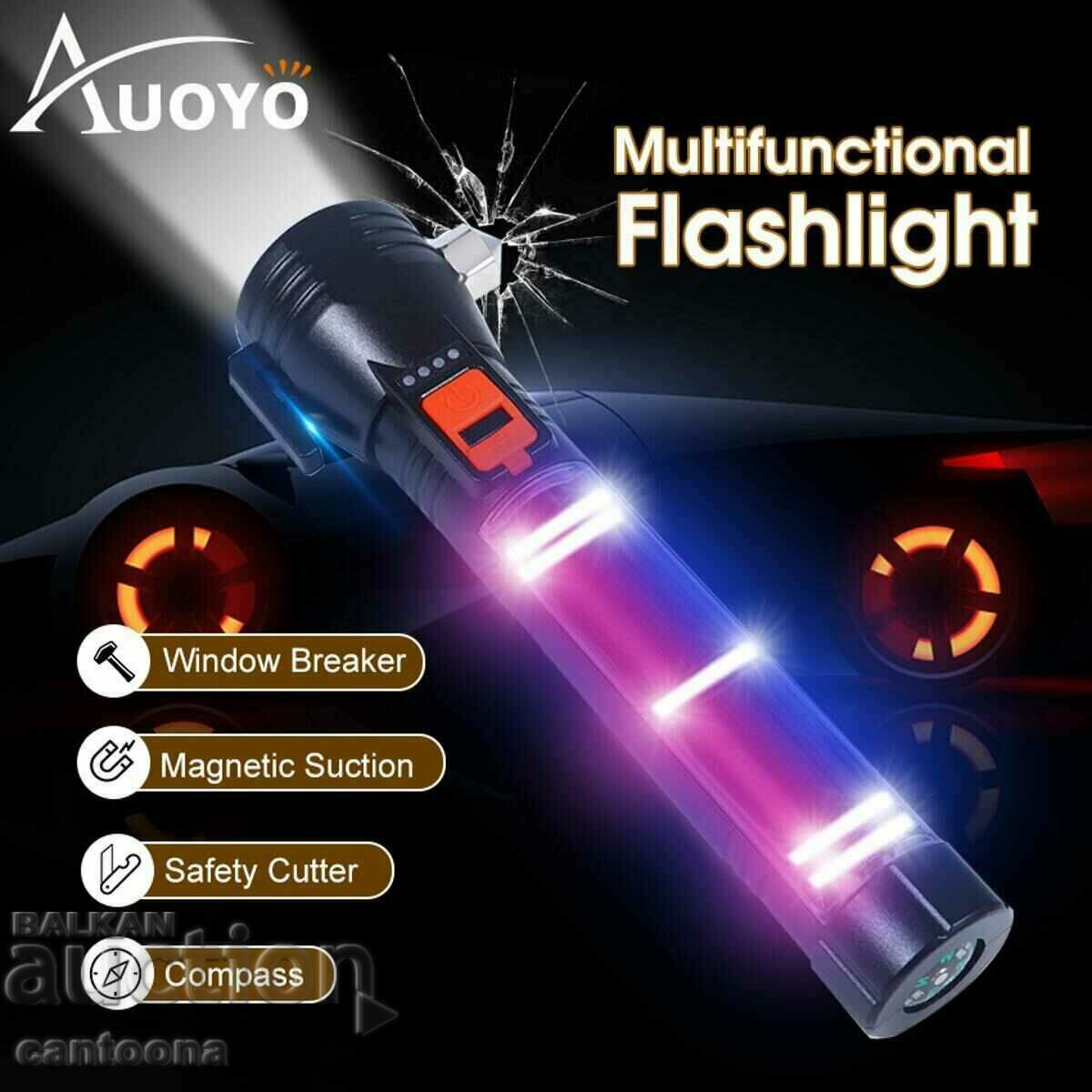 8 in 1 Work Lamp, Flashlight, Magnet, Power Bank, GX8126 with price 17.99 BGN | € 9.20
