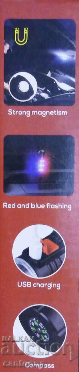 Licitație Lampă de lucru 6 în 1, lanternă, magnet, Power Bank, GX8127 Licitație Lampă de lucru 6 în 1, lanternă, magnet, Power Bank, GX8127