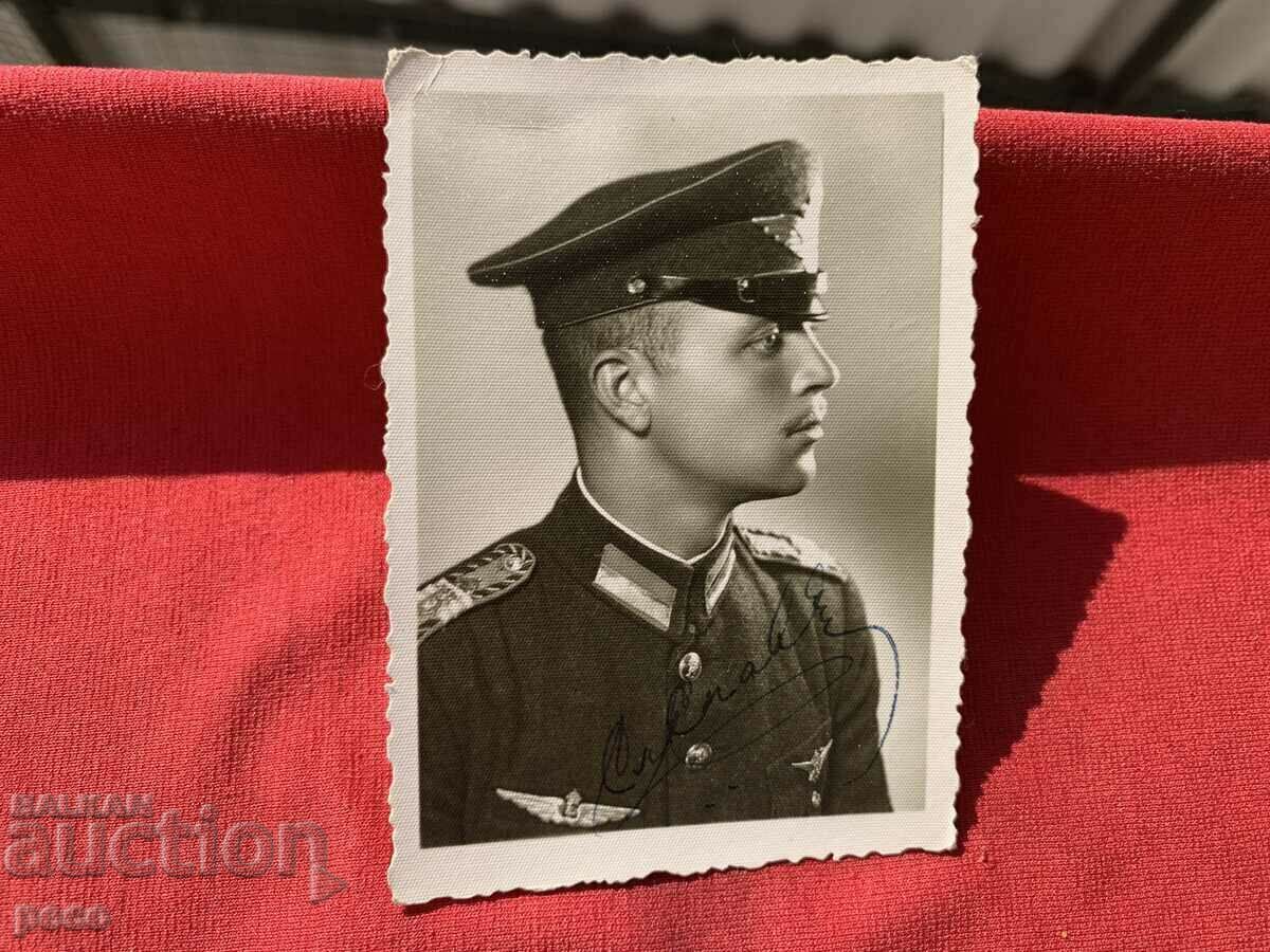 Παλιά φωτογραφία Pilot/Aviator Burgas 1942