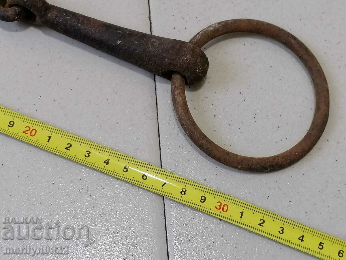 Delivery of Old wrought bridle gem reins wrought iron, harness Delivery of Old wrought bridle gem reins wrought iron, harness
