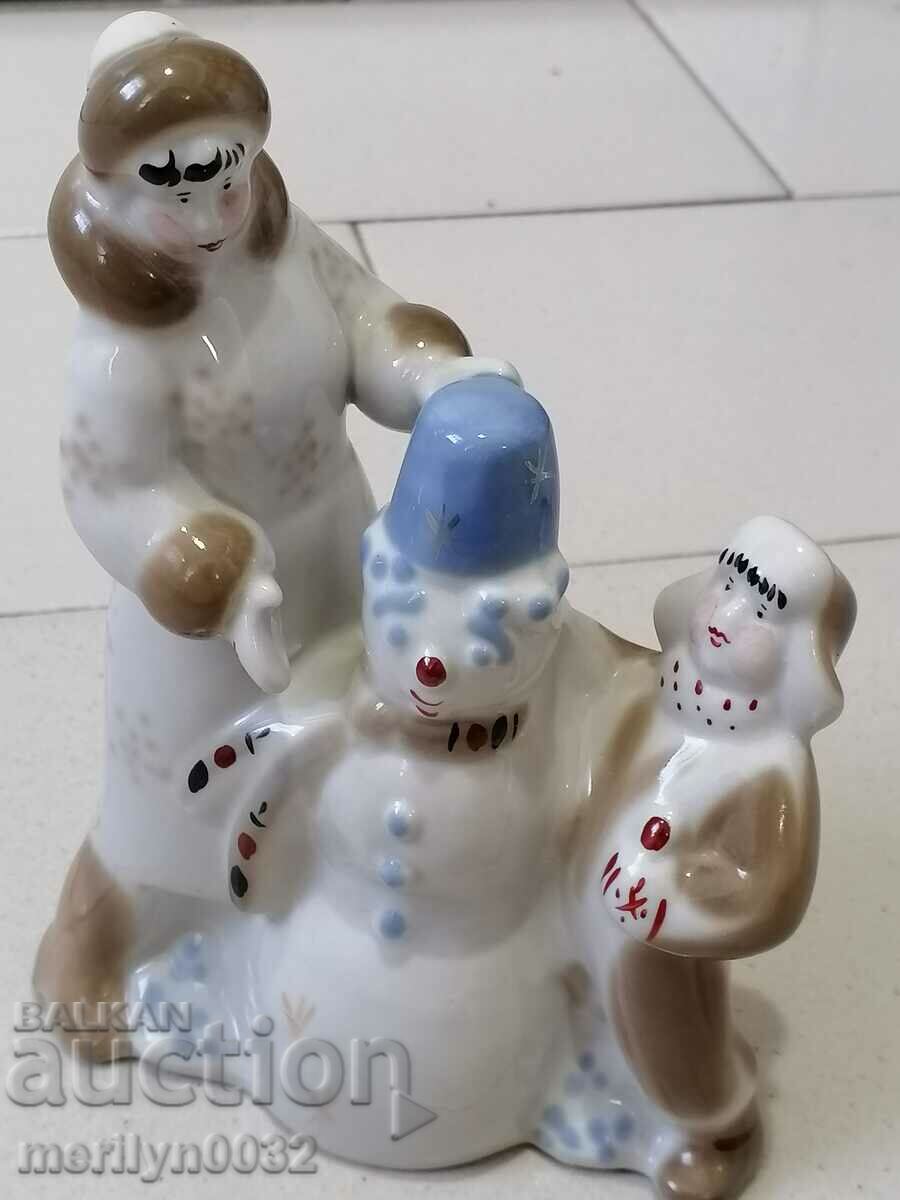 Porcelain figures figure plastic statuette porcelain USSR
