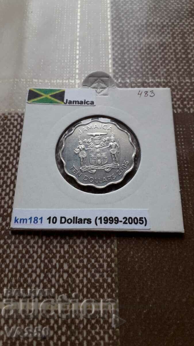483. JAMAICA-10 dolari 2005