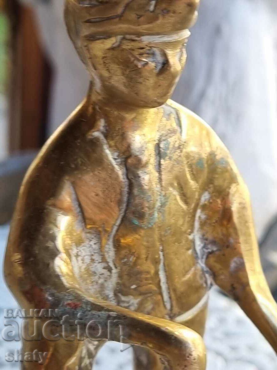 Παράδοση Χάλκινη φιγούρα. Μεταλλωρύχος Παράδοση Χάλκινη φιγούρα. Μεταλλωρύχος