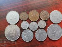 Норвегия - сет от 11 монети на Олаф V 1959-75