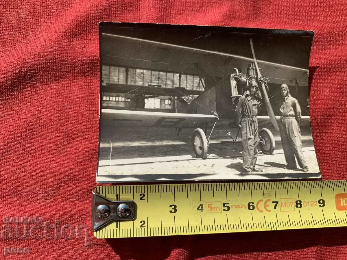 Auction Old Airplane Aviators Old photo Auction Old Airplane Aviators Old photo
