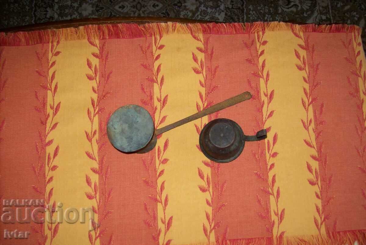Antique copper pot and cup - 5 Antique copper pot and cup - 5