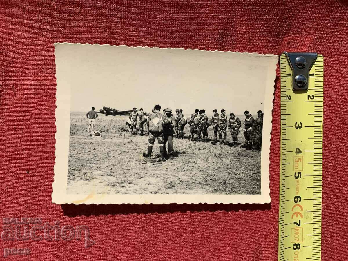 Parachute Squad Junkers-52 1940s old photo - 5 Parachute Squad Junkers-52 1940s old photo - 5