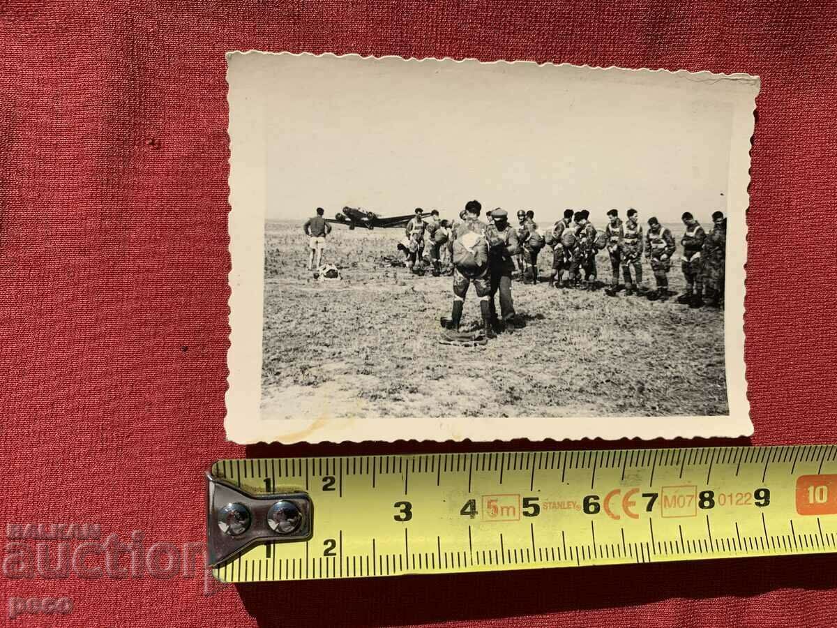 Parachute Squad Junkers-52 1940s old photo - 6 Parachute Squad Junkers-52 1940s old photo - 6