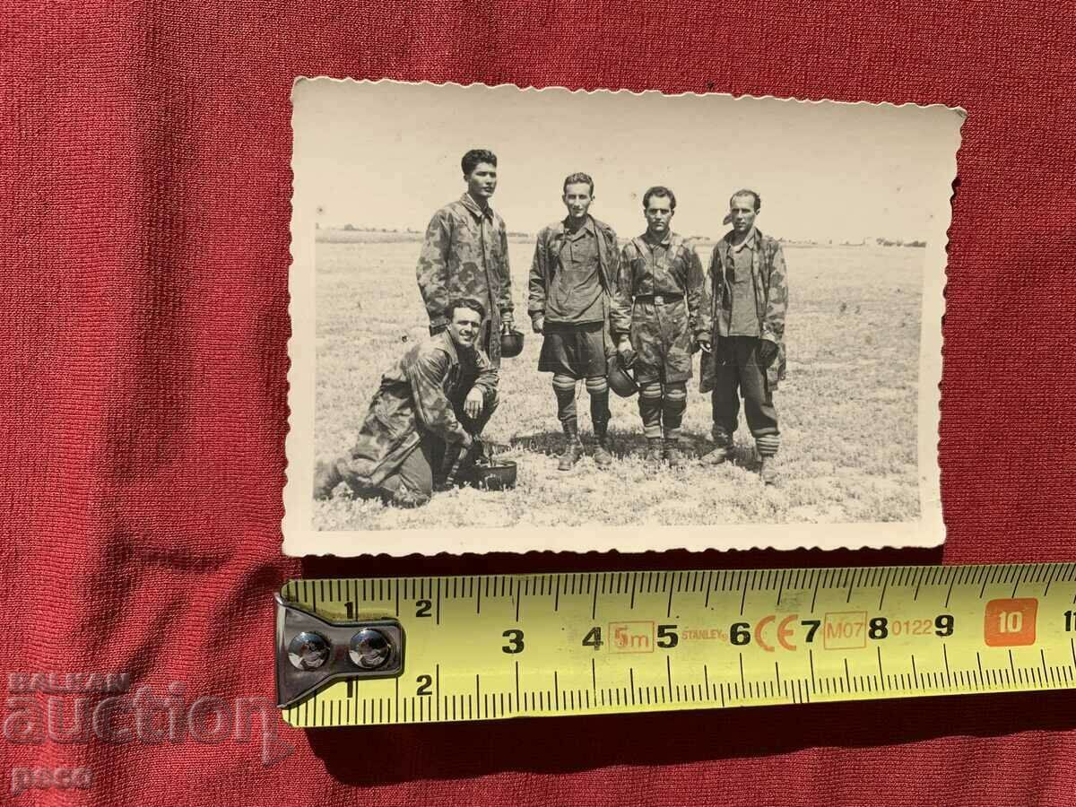 Parachute Squad Bulgaria 40s old photo - 5 Parachute Squad Bulgaria 40s old photo - 5