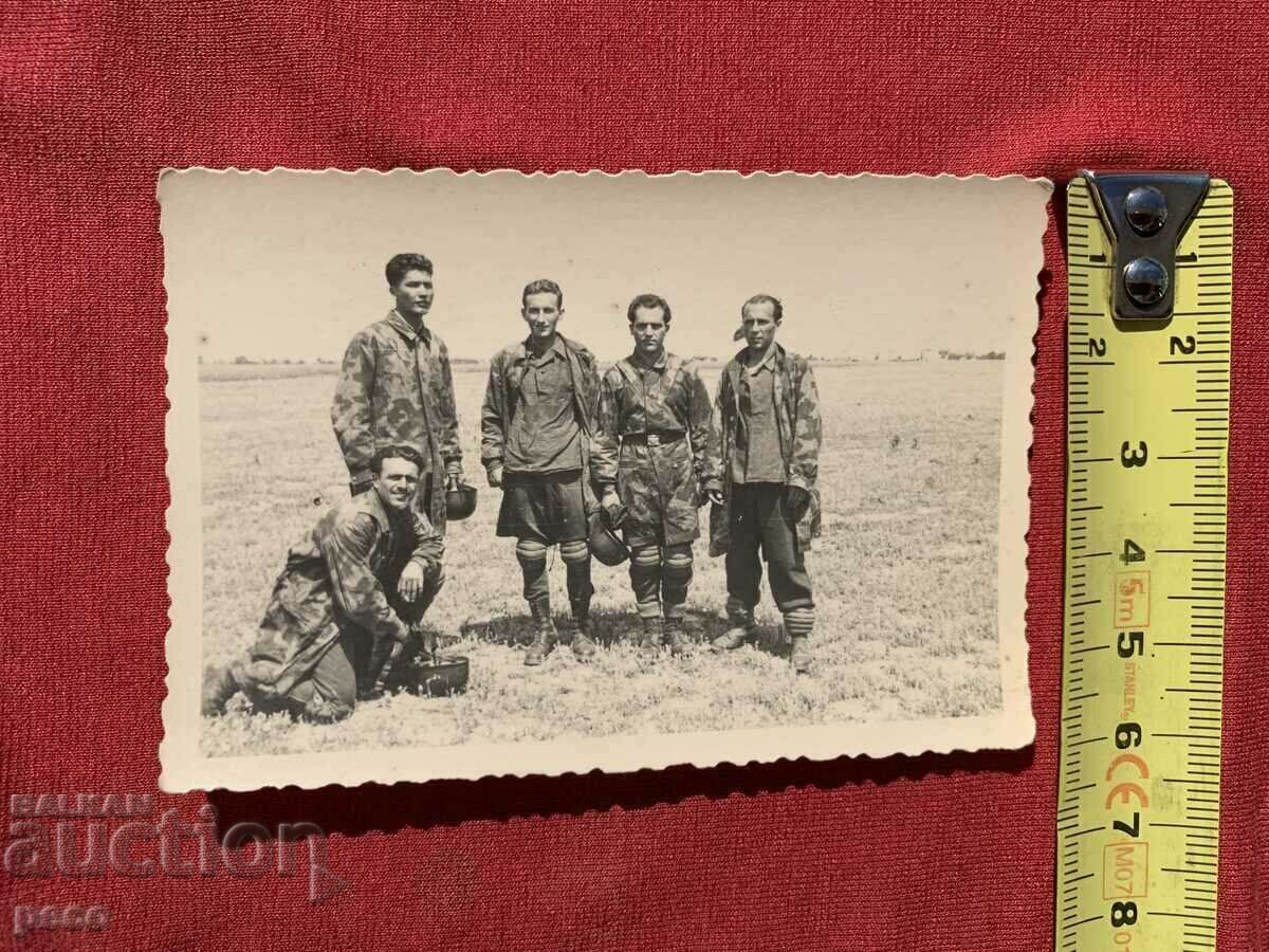 Parachute Squad Bulgaria 40s old photo - 6 Parachute Squad Bulgaria 40s old photo - 6