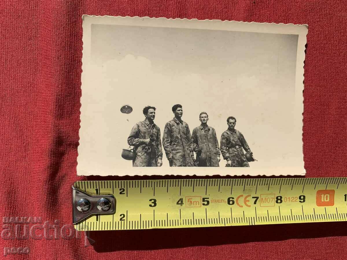 Parachute Squad Bulgaria 40s old photo - 5 Parachute Squad Bulgaria 40s old photo - 5