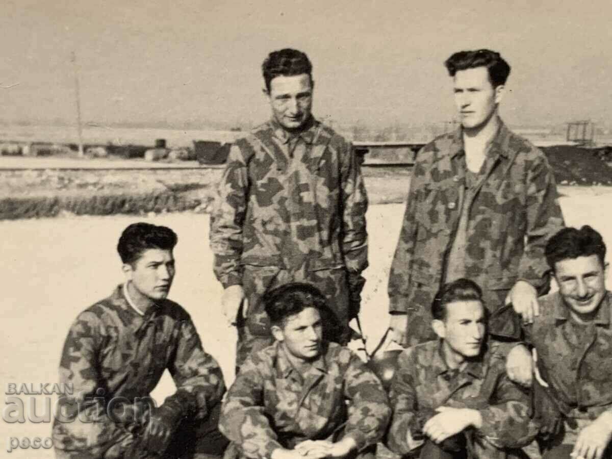 Auction  Parachute Squad Bulgaria 40s old photo