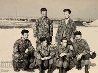 Parachute Squad Bulgaria 40s old photo