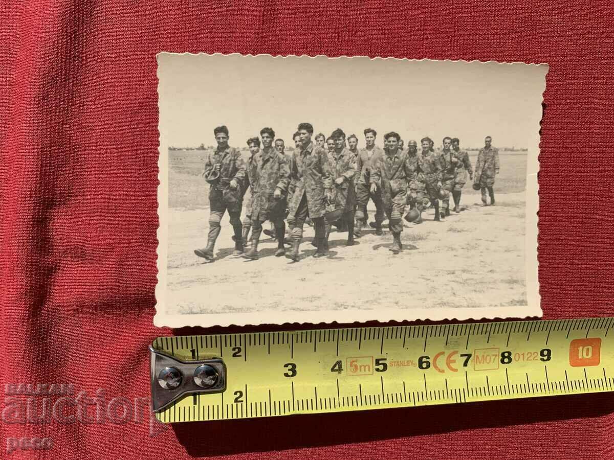 Parachute Squad Bulgaria 40s old photo - 5 Parachute Squad Bulgaria 40s old photo - 5