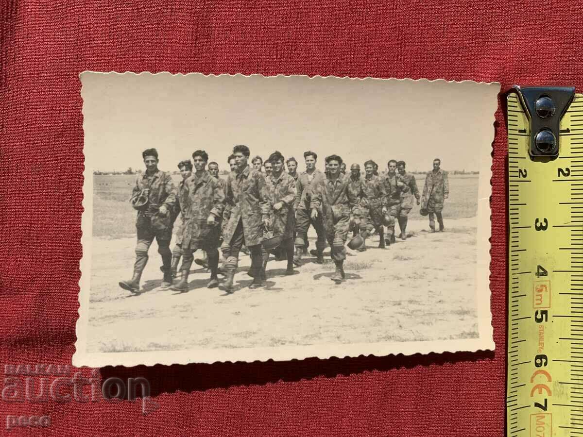 Parachute Squad Bulgaria 40s old photo - 6 Parachute Squad Bulgaria 40s old photo - 6