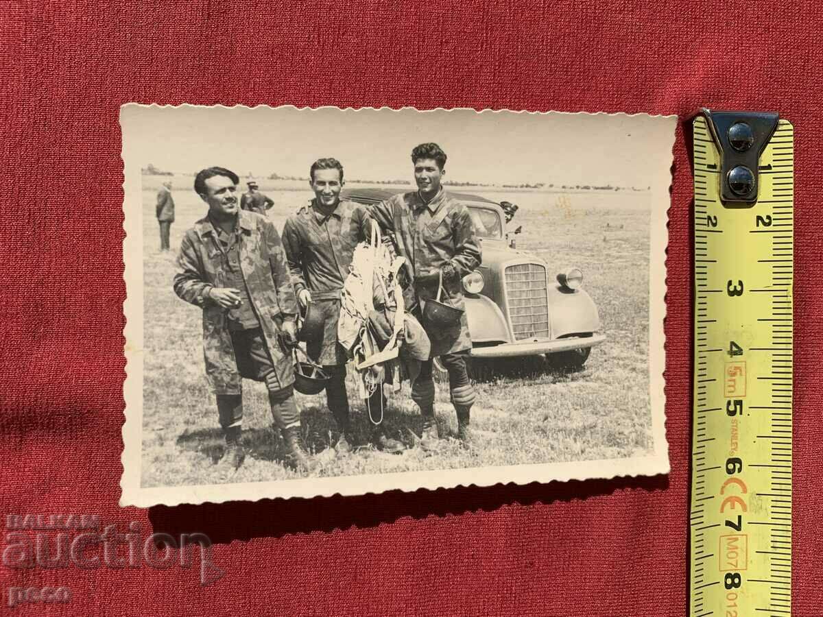 Parachute Squad Bulgaria 40s old photo - 6 Parachute Squad Bulgaria 40s old photo - 6