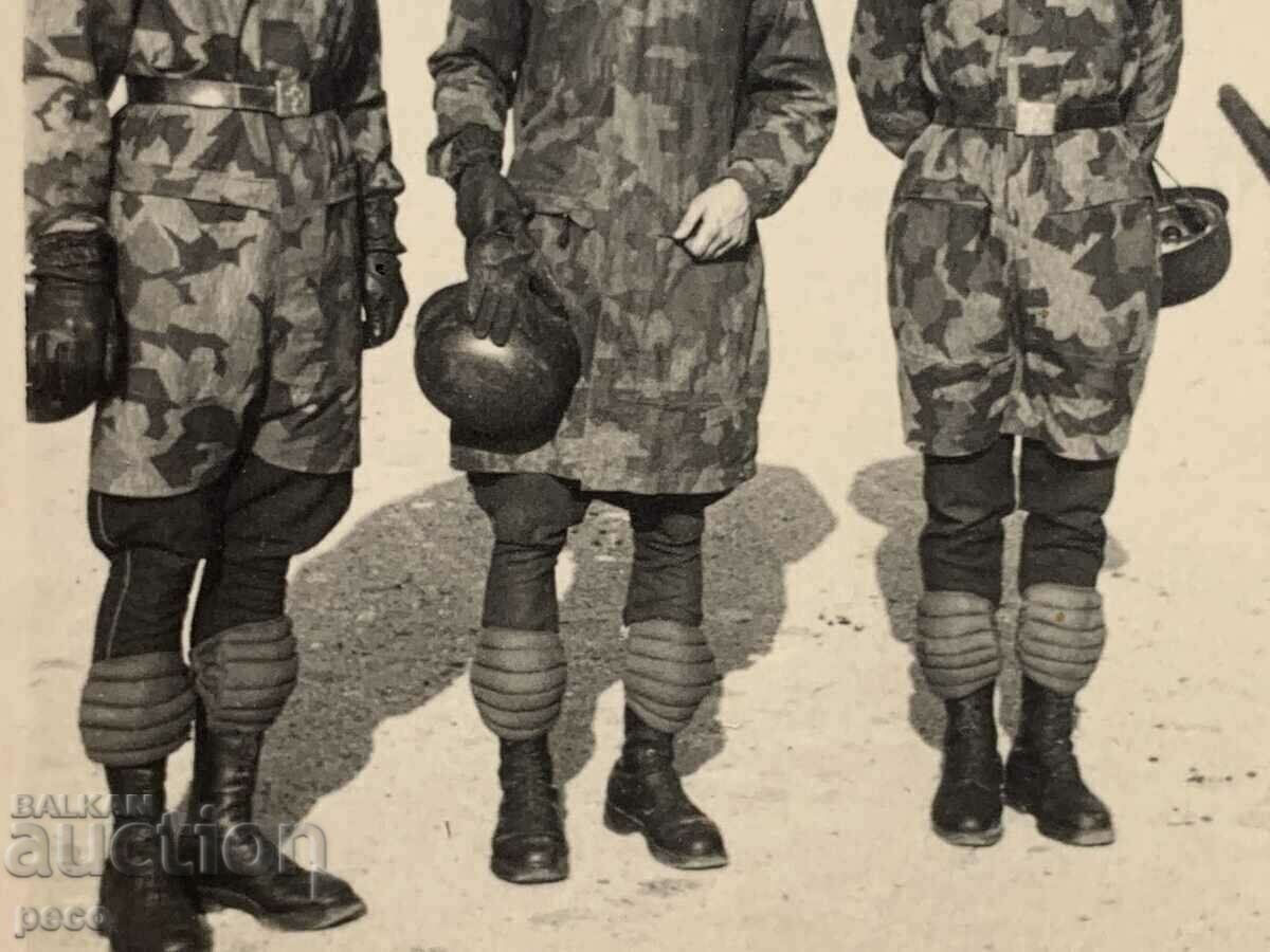 Auction Parachute Squad Bulgaria 40s old photo Auction Parachute Squad Bulgaria 40s old photo
