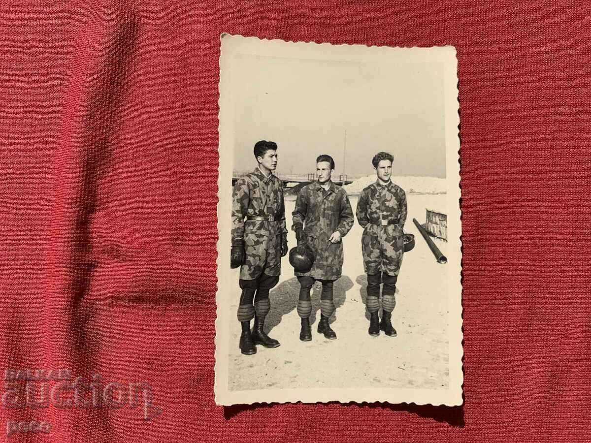 Delivery of Parachute Squad Bulgaria 40s old photo Delivery of Parachute Squad Bulgaria 40s old photo