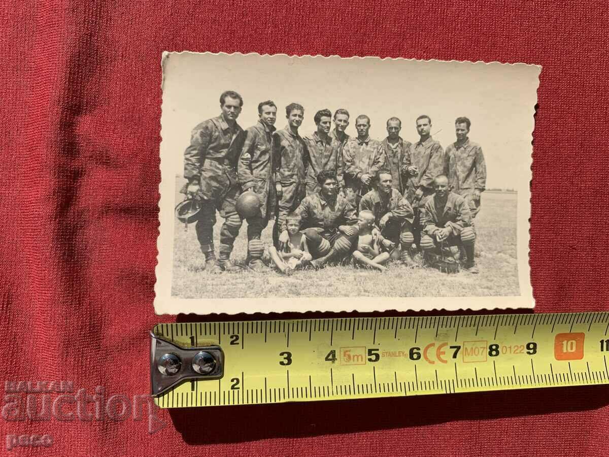 Parachute Squad Bulgaria 40s old photo - 5 Parachute Squad Bulgaria 40s old photo - 5