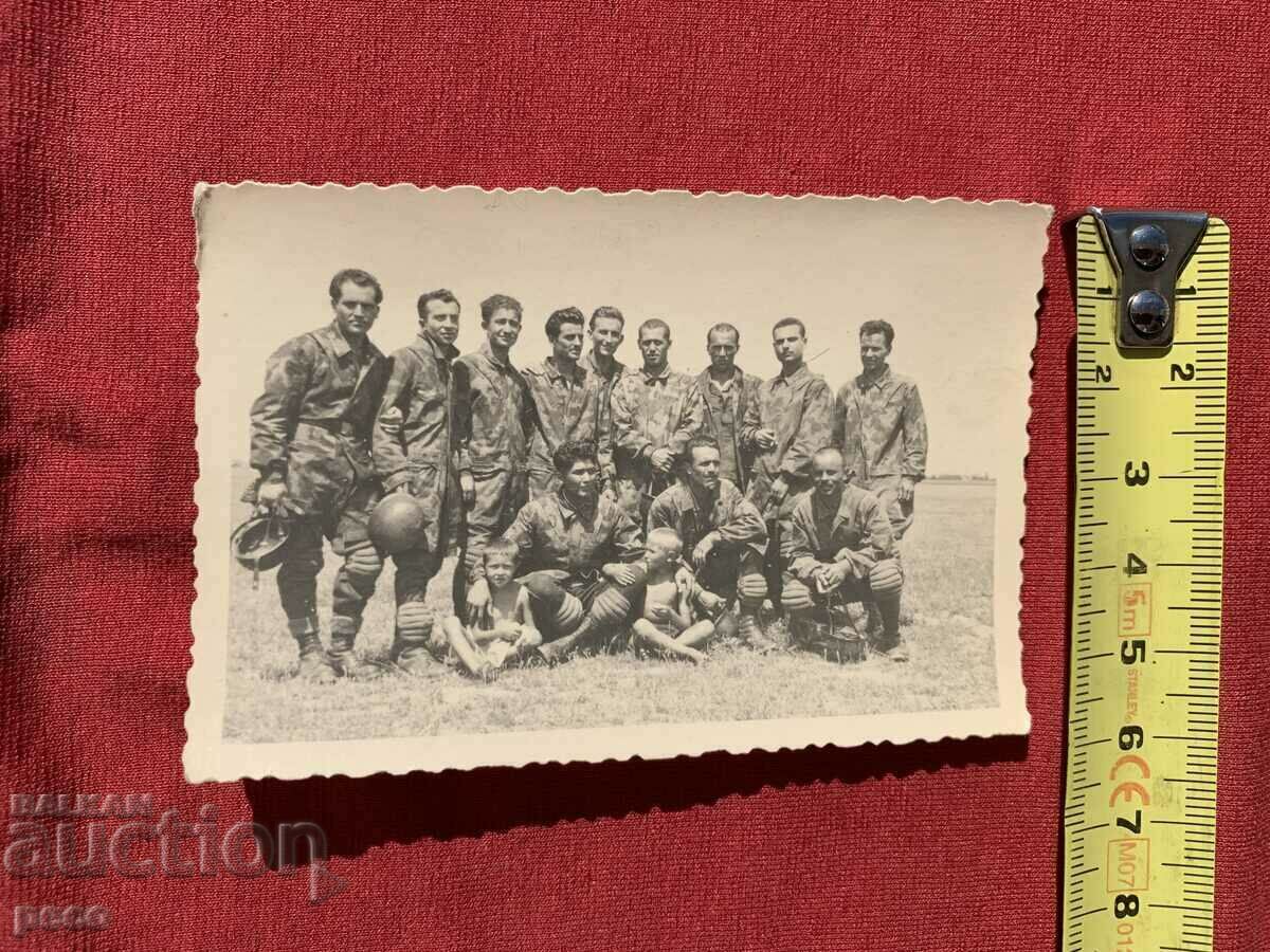 Parachute Squad Bulgaria 40s old photo - 6 Parachute Squad Bulgaria 40s old photo - 6
