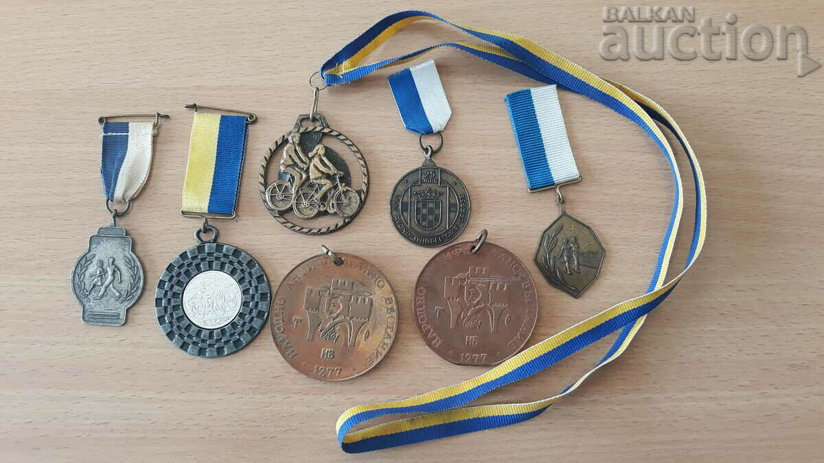 ρετρό vintage αθλητικά μετάλλια