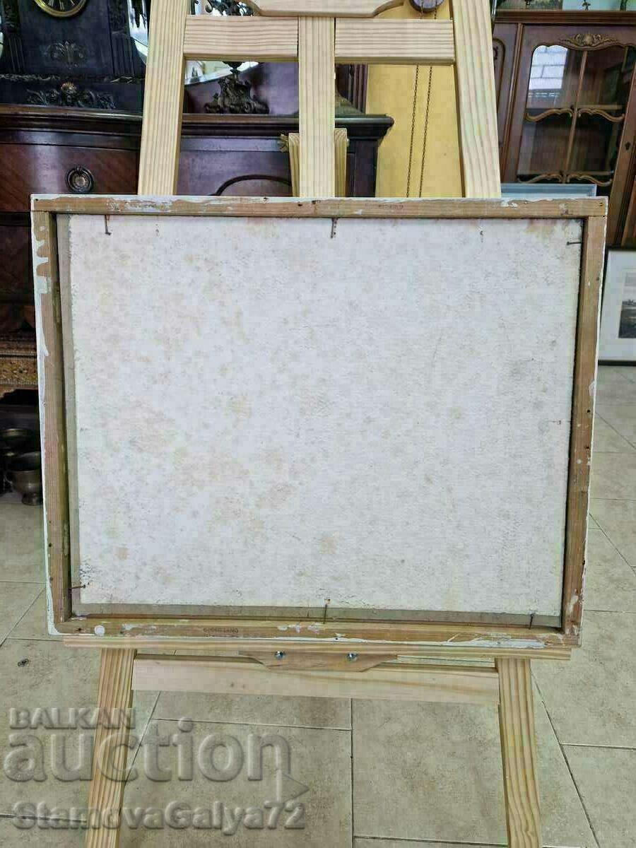 Minunata pictura in ulei de maestru antic de autor - 7 Minunata pictura in ulei de maestru antic de autor - 7