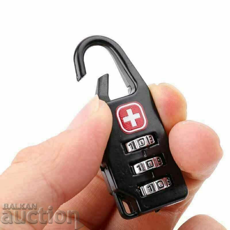 Delivery of Padlock with code padlock for locking suitcases backpacks bags