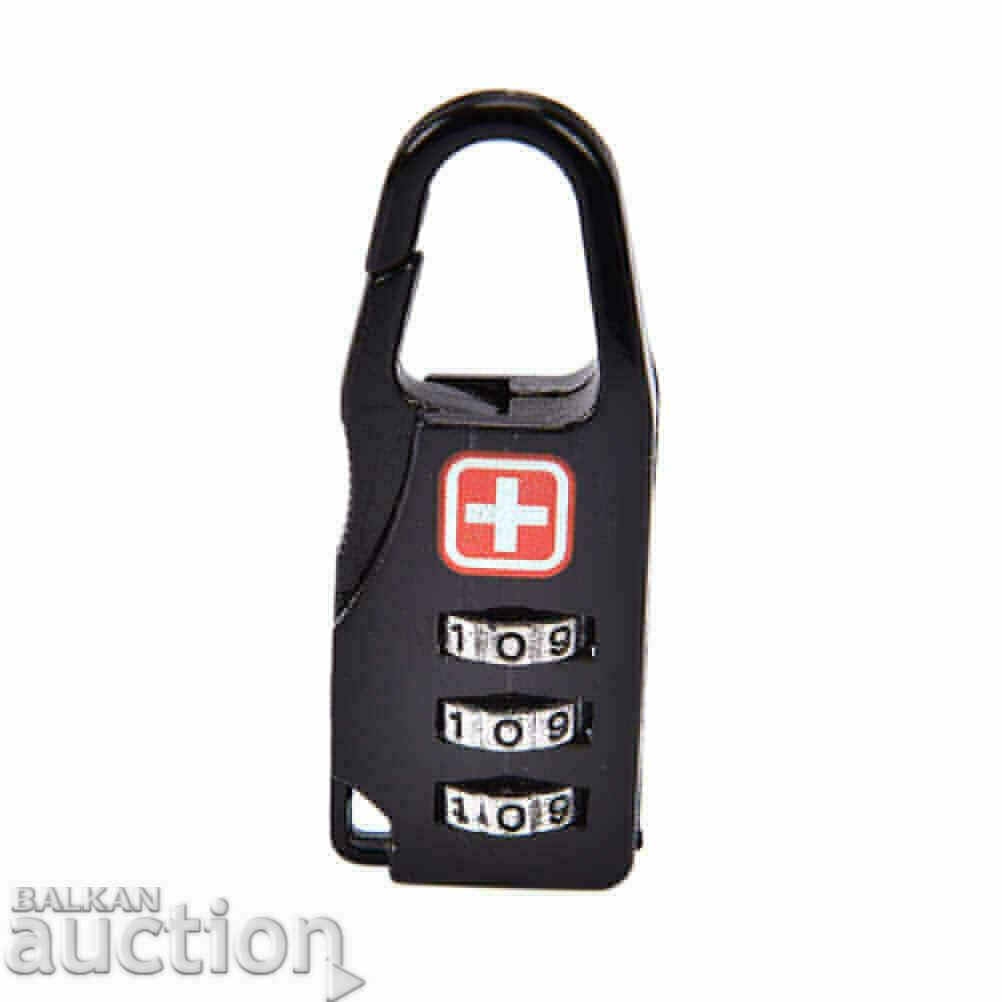 Padlock with code padlock for locking suitcases backpacks bags - 7