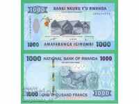 (¯`'•.¸ RWANDA 1000 francs 2019 UNC ¸.•'´¯)