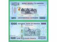 (¯`'•.¸ RWANDA 1000 franci 2019 UNC ¸.•'´¯)