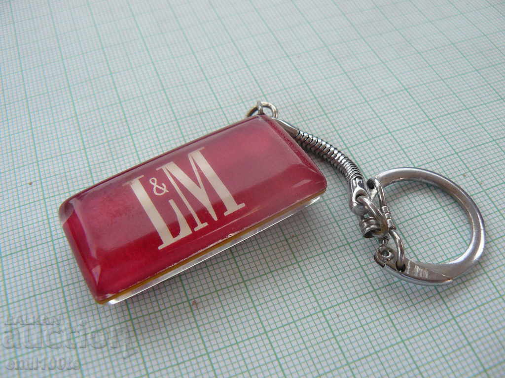 Keychain advertising cigarettes LM - 5 Keychain advertising cigarettes LM - 5