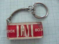 Keychain advertising cigarettes LM