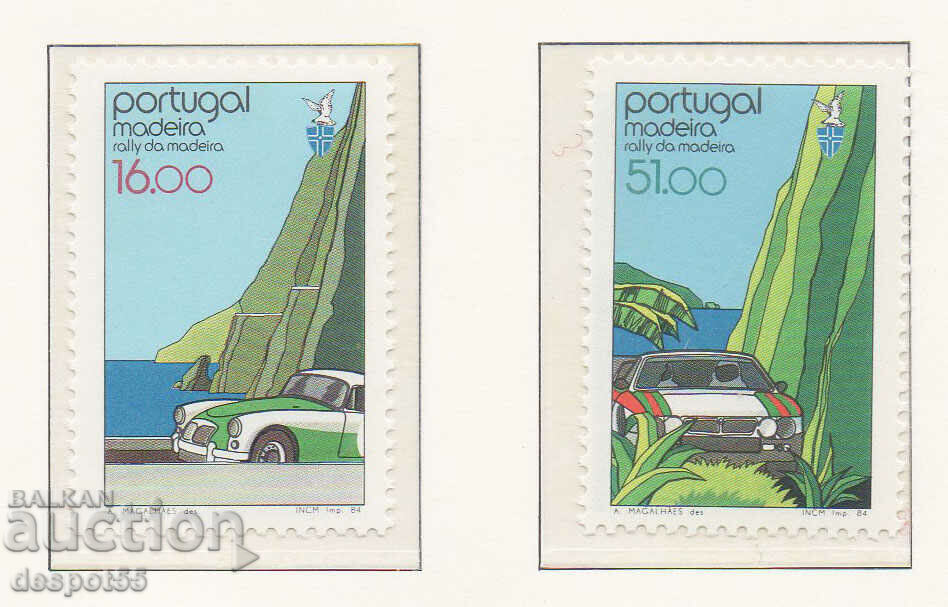 1984. Madeira. 25th Anniversary of the Madeira Rally.