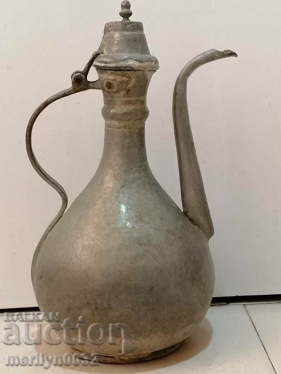 Old kettle, gum, teapot, copper, copper vessel with price 327.00 BGN | € 167.19