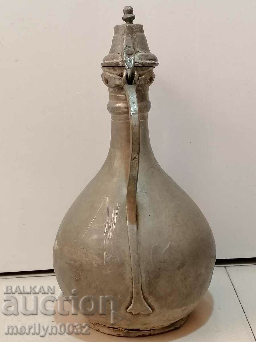 Auction  Old kettle, gum, teapot, copper, copper vessel